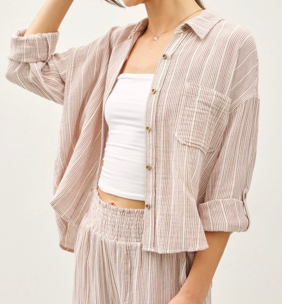 Lana Blouse in Natural