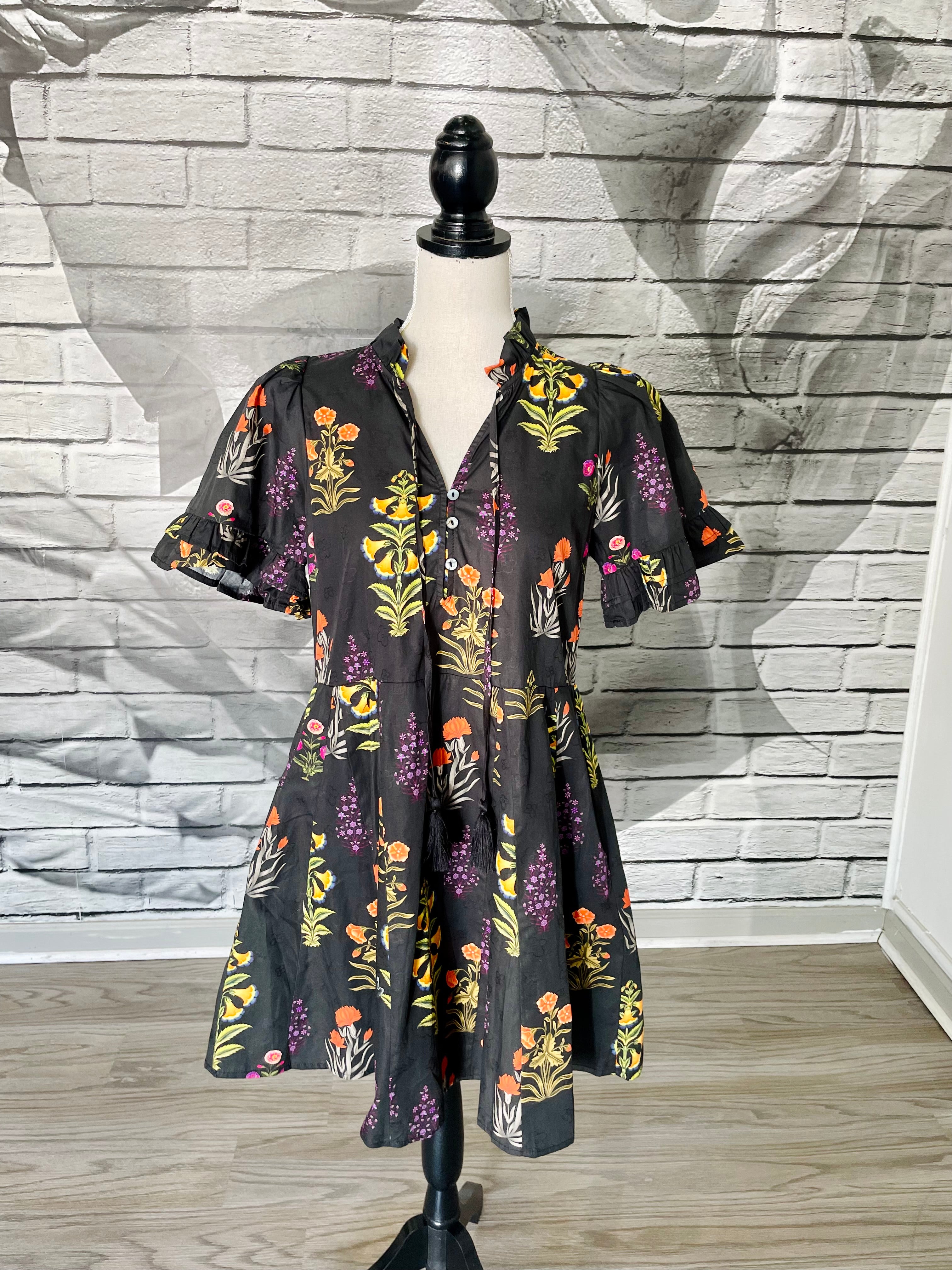 Amelia Dress in Black