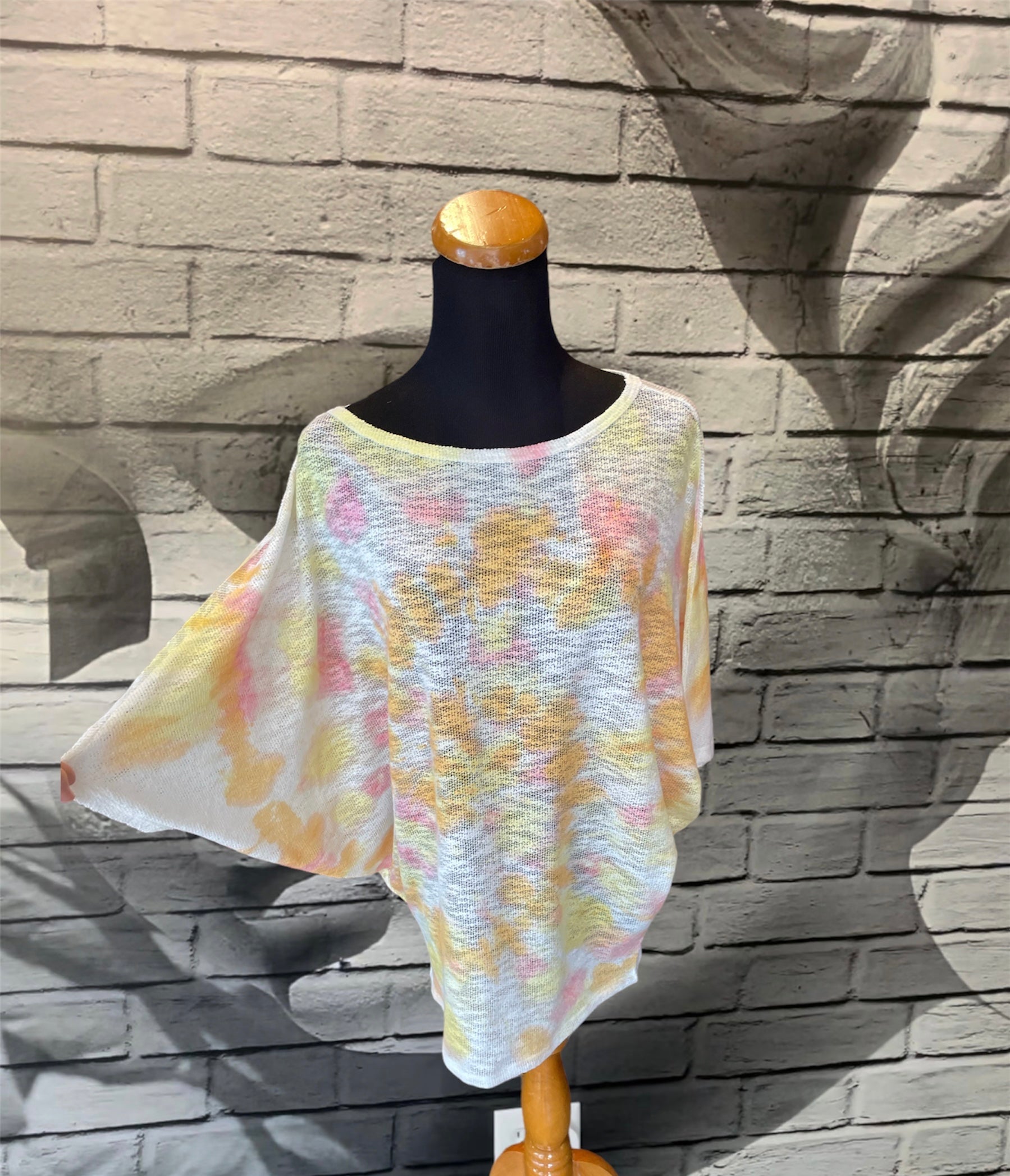 Riviera Knit Blouse in Sunset