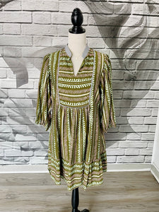 Loren Dress in Forest