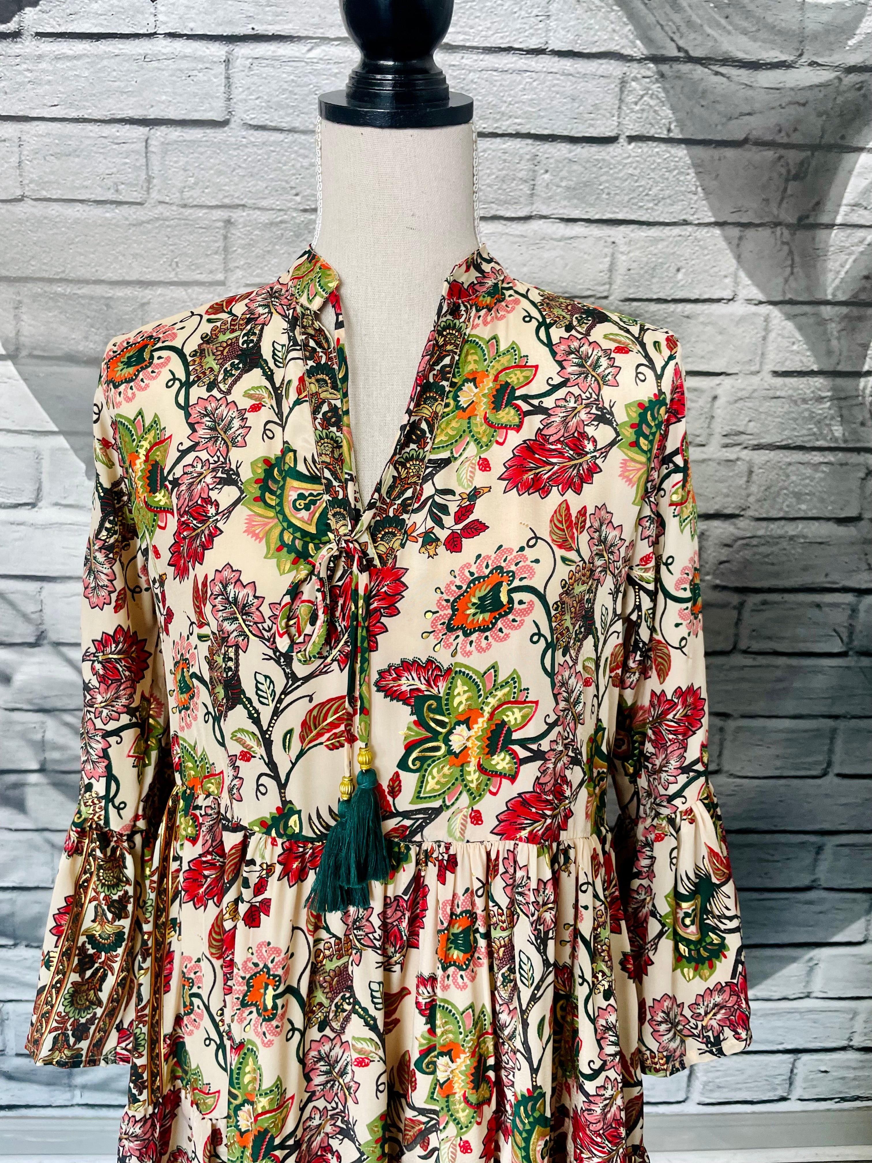 Kelly Dress in Winter Garden