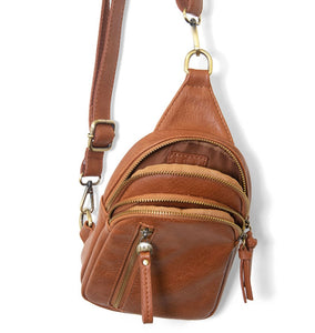 Vanetta Sling Bag in Cognac