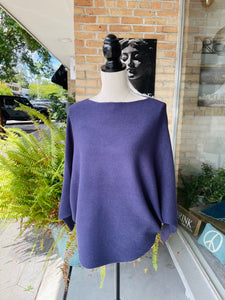 Essential Sweater in Dark Jean