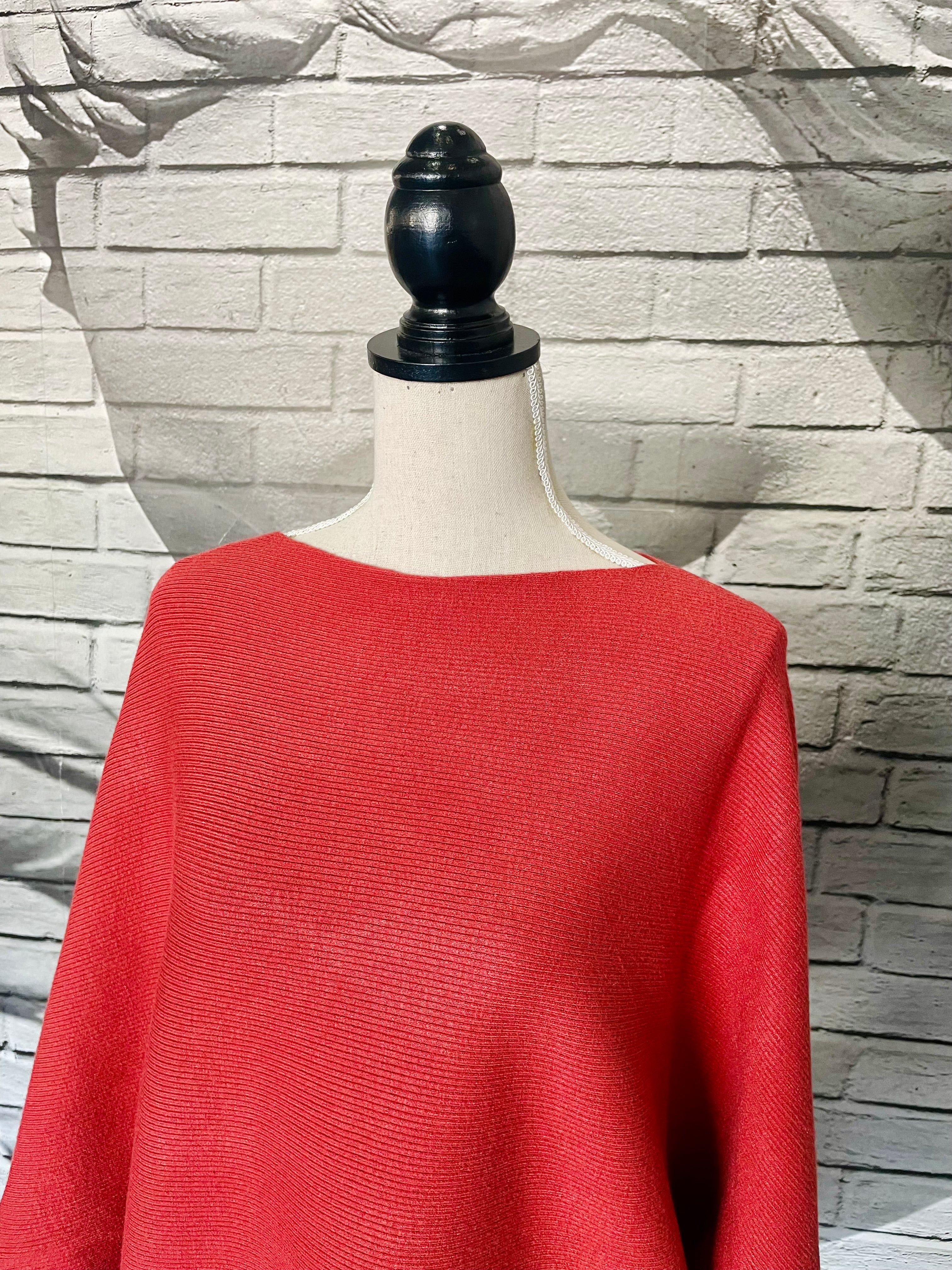 Essential Sweater in Red Ochre