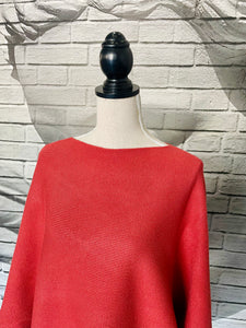 Essential Sweater in Red Ochre