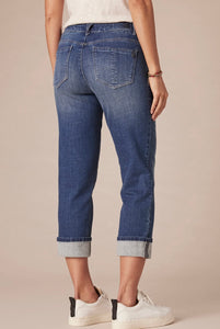 Democracy "Ab"solution Mid-Rise Cropped Girlfriend Jean