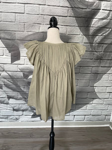 Harlow Cotton Blouse in Natural