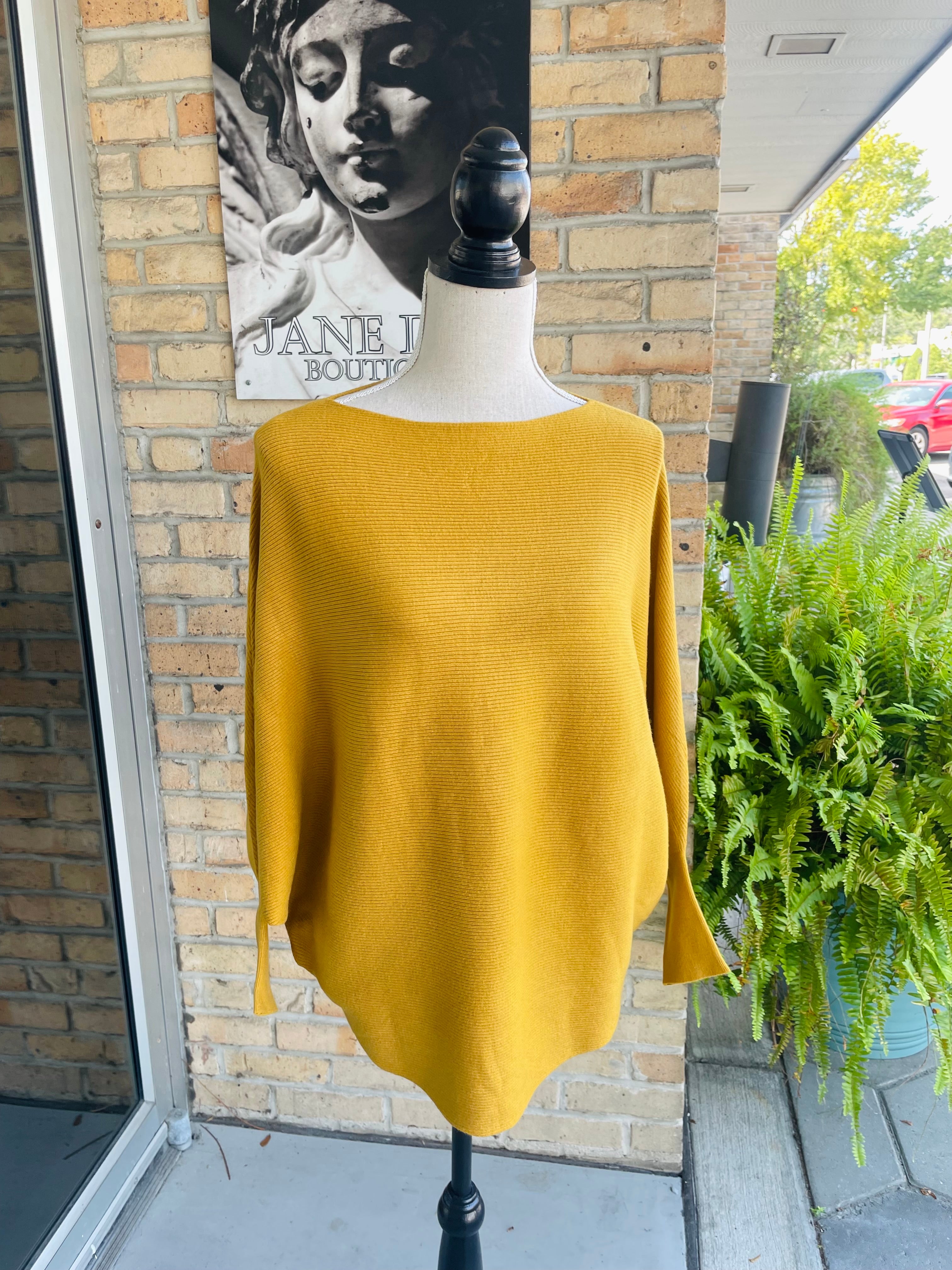 Essential Sweater in Golden Brown