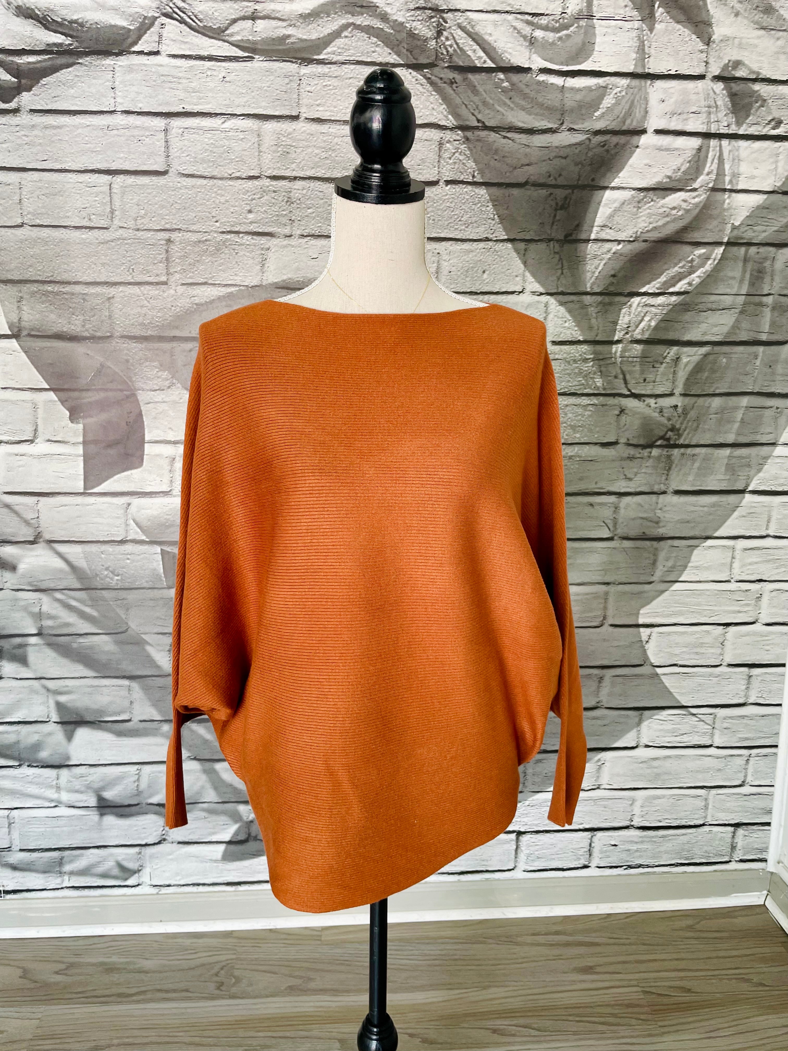 Essential Sweater in Auburn