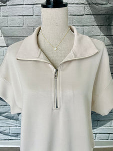 Sarah Zip Pull Over