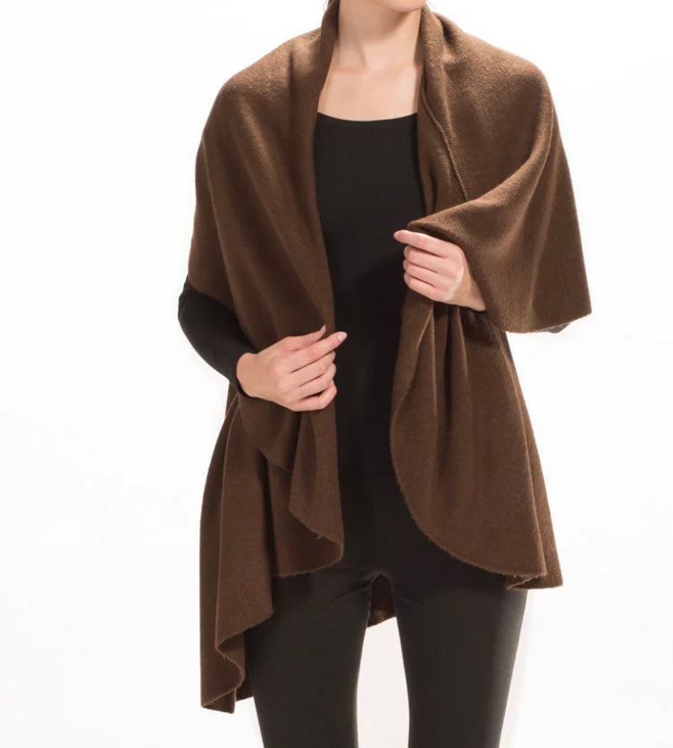 Veronica Vest in Coffee