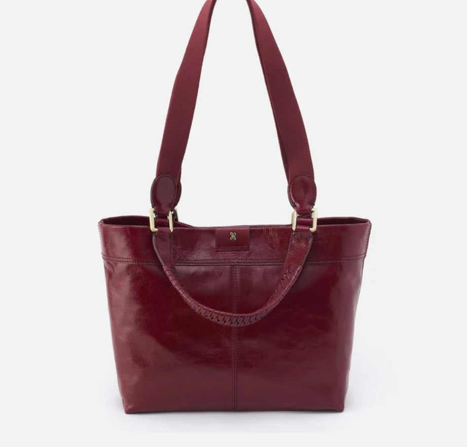 Romy Hobo Medium Tote in Sadleberry