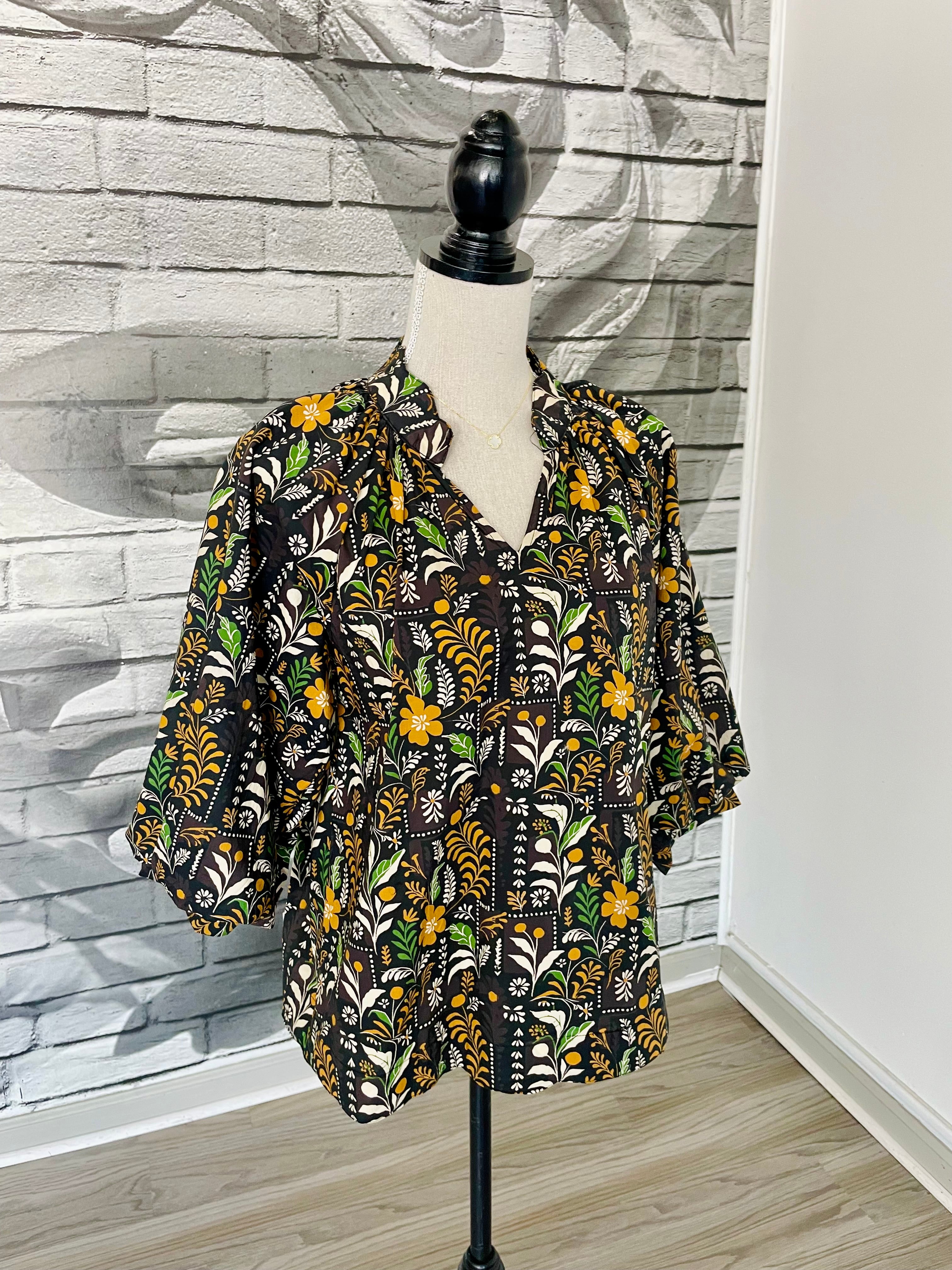Jessica Blouse in Chocolate