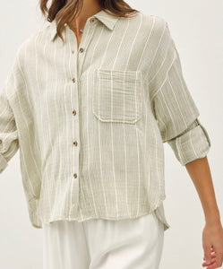 Lana Blouse in Sage