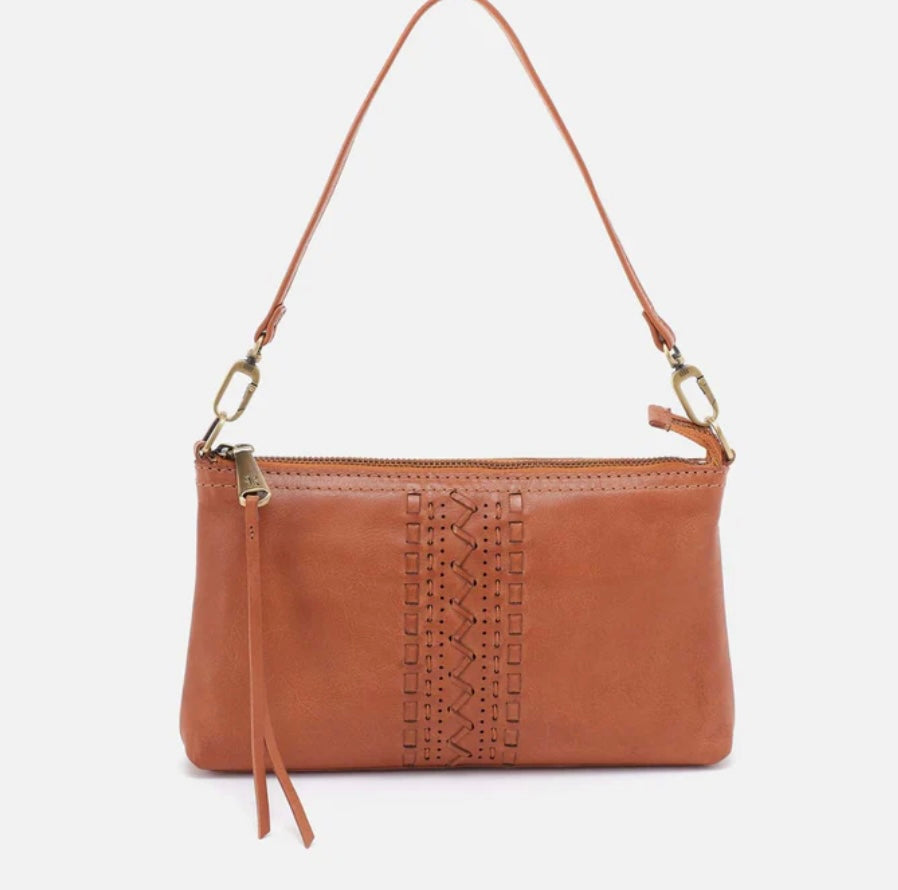 Darcy Hobo Crossbody in Harvest Wheat Washed Leather
