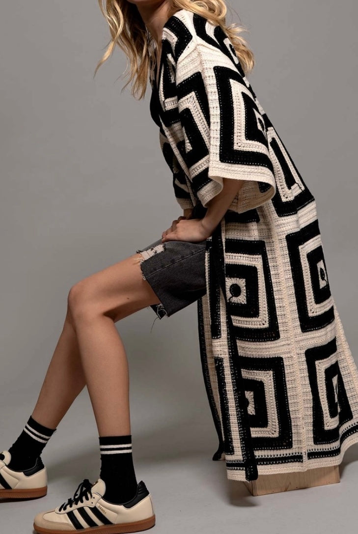 Selena Crochet Cardigan