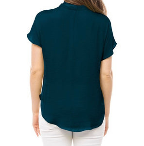 Lauren Blouse in Deep Lake