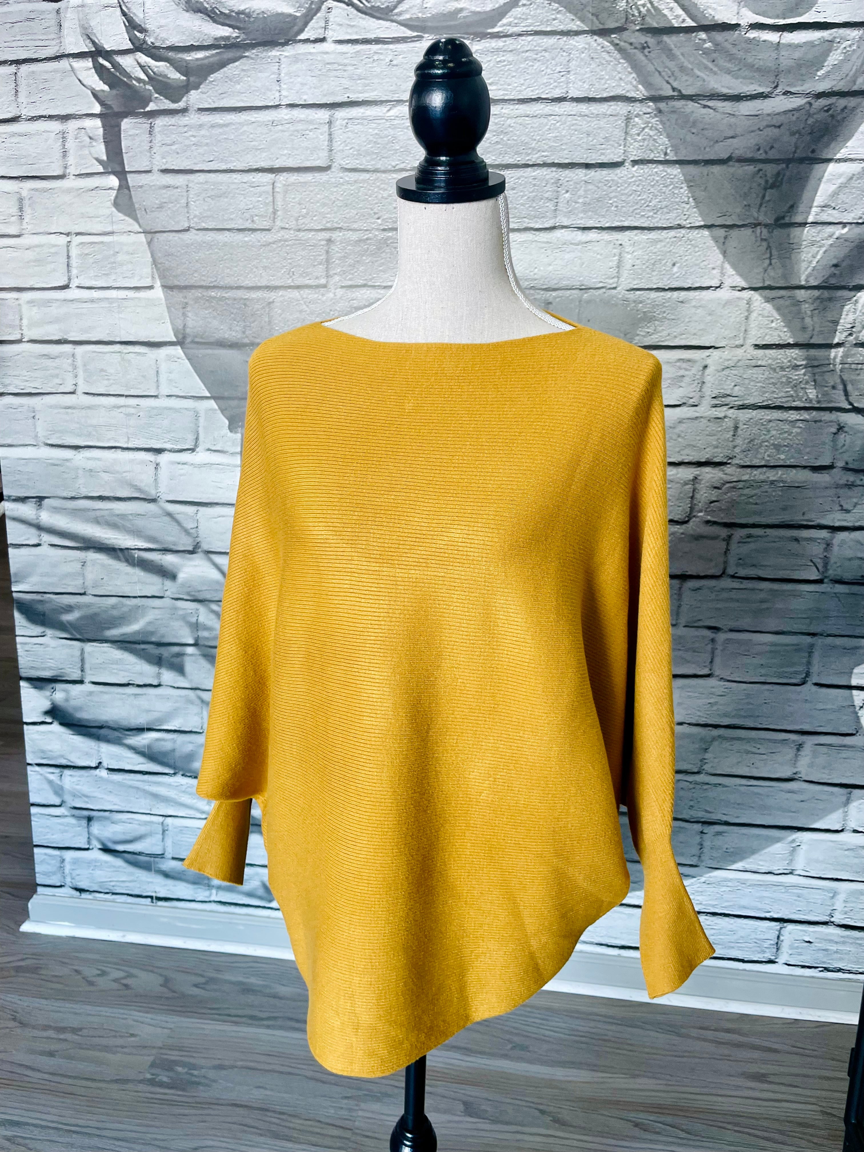 Essential Sweater in Golden Brown