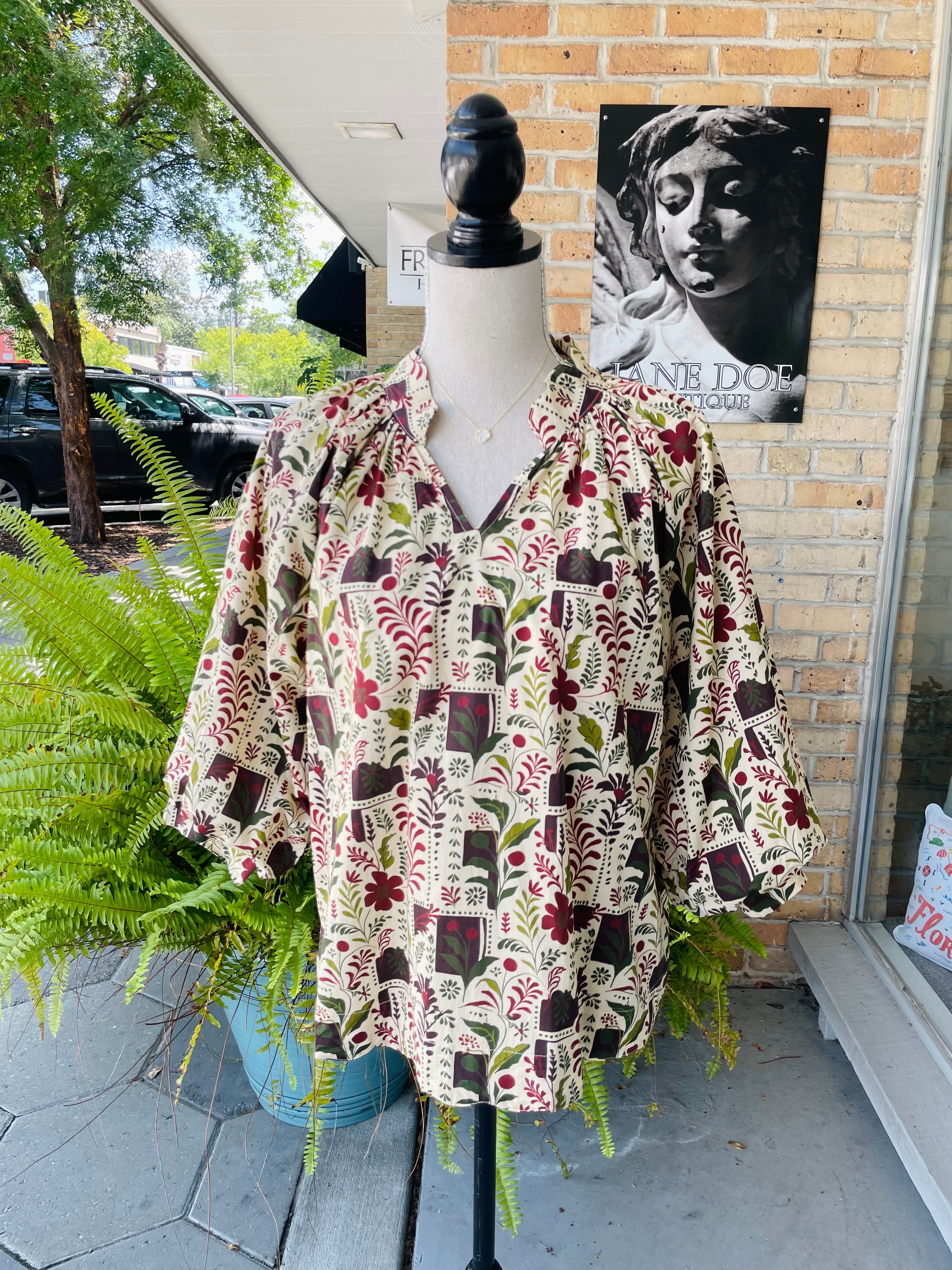 Jessica Blouse in Cream