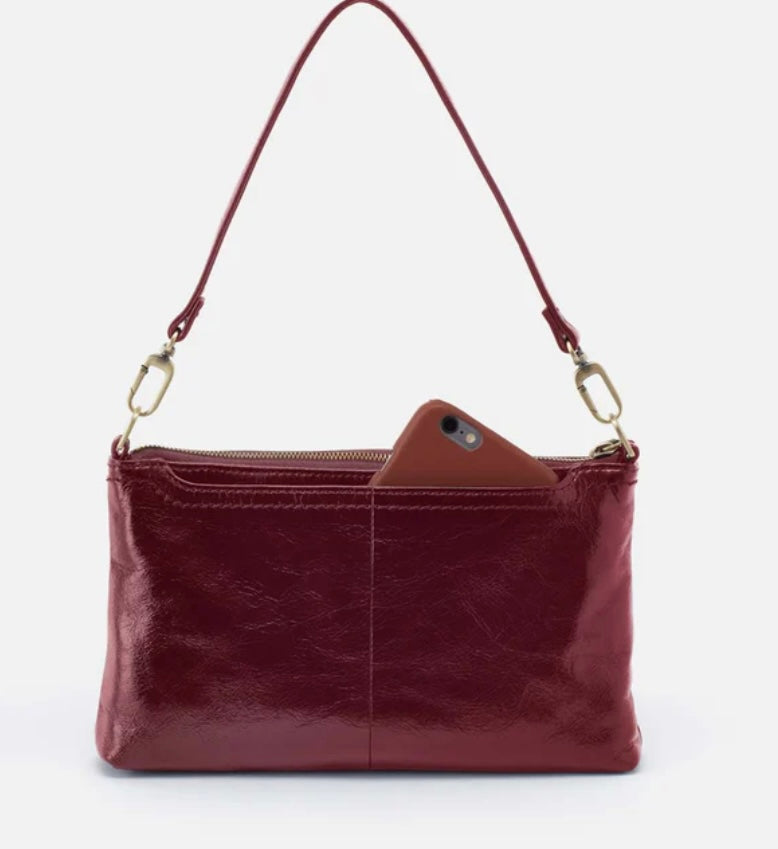 Darcy Hobo Convertible Crossbody in Sadleberry