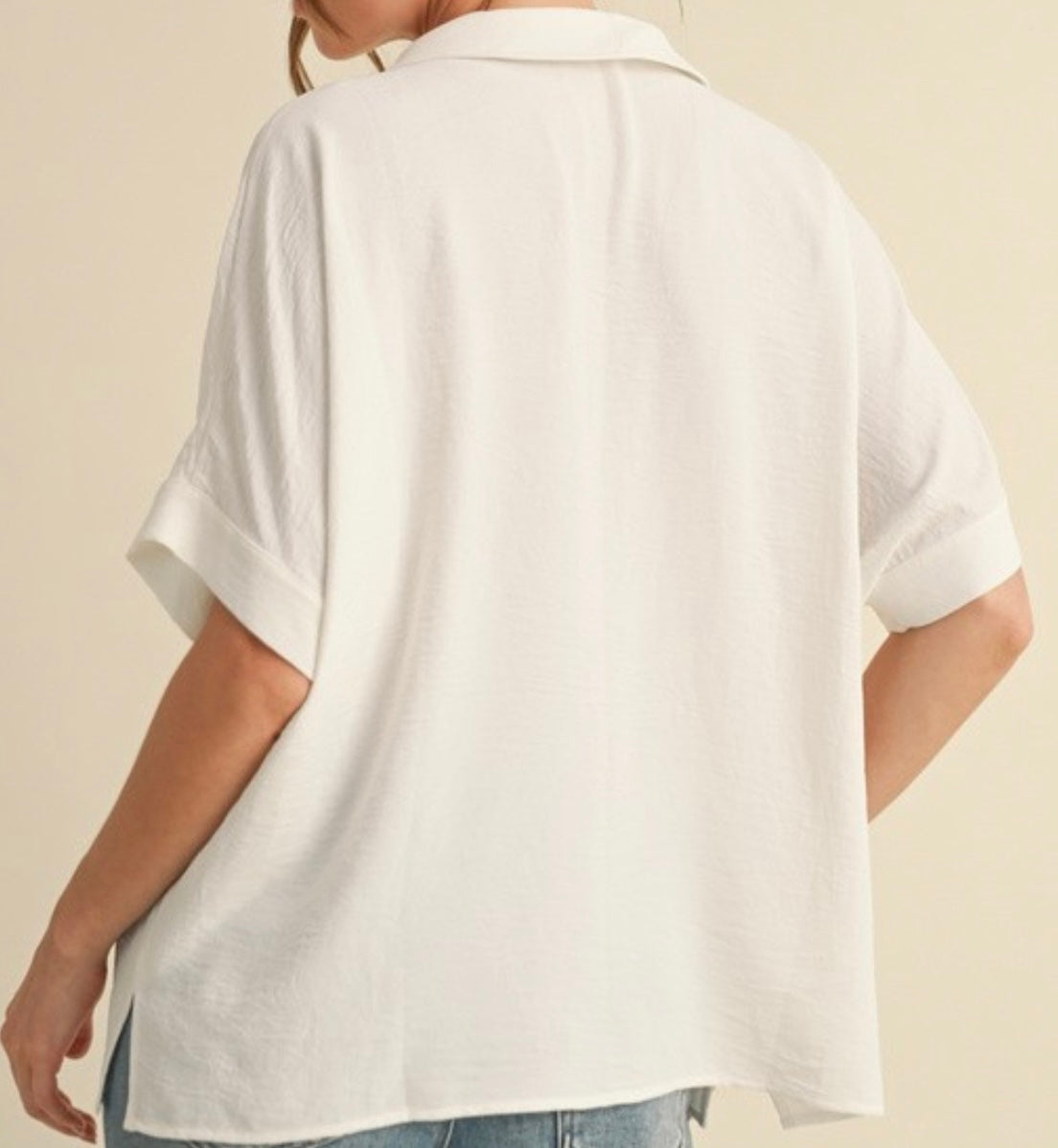 Wilma Blouse in Off White