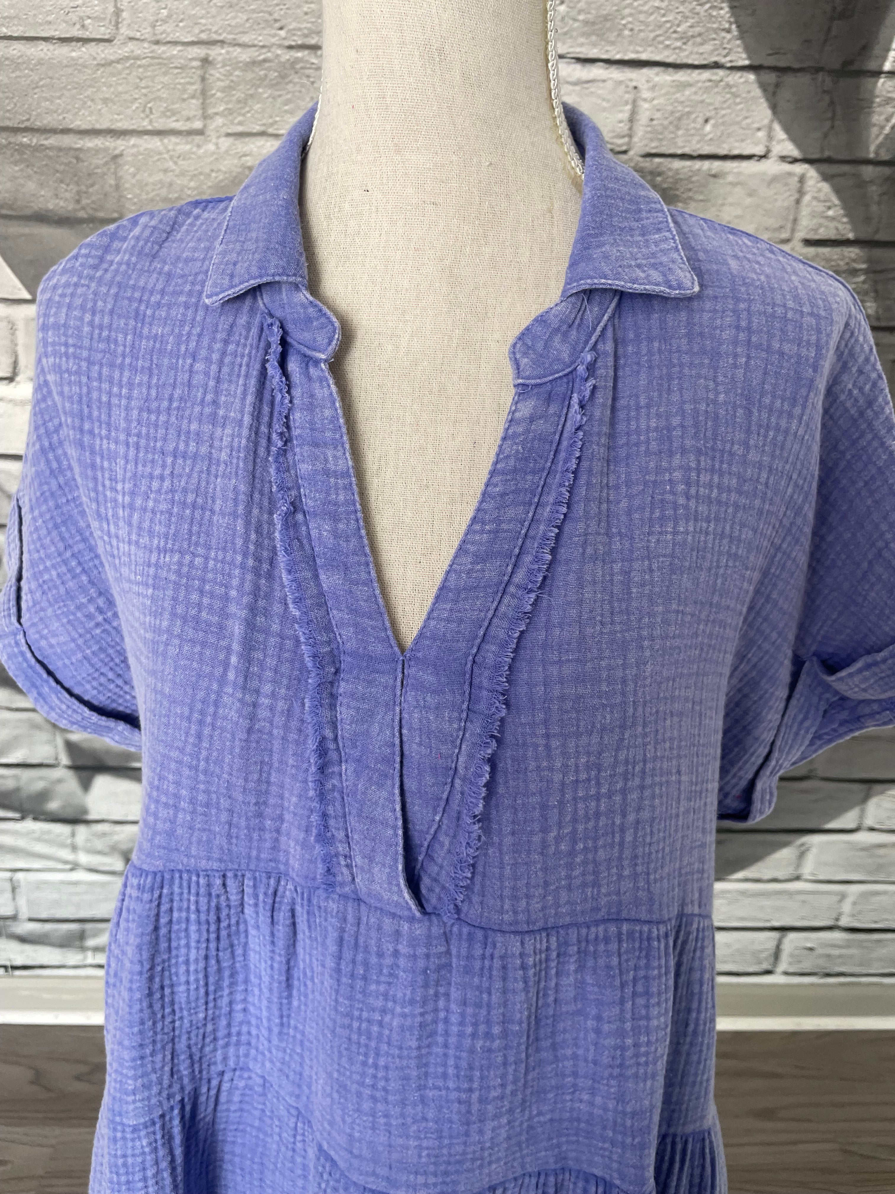 Connie Dress in Periwinkle