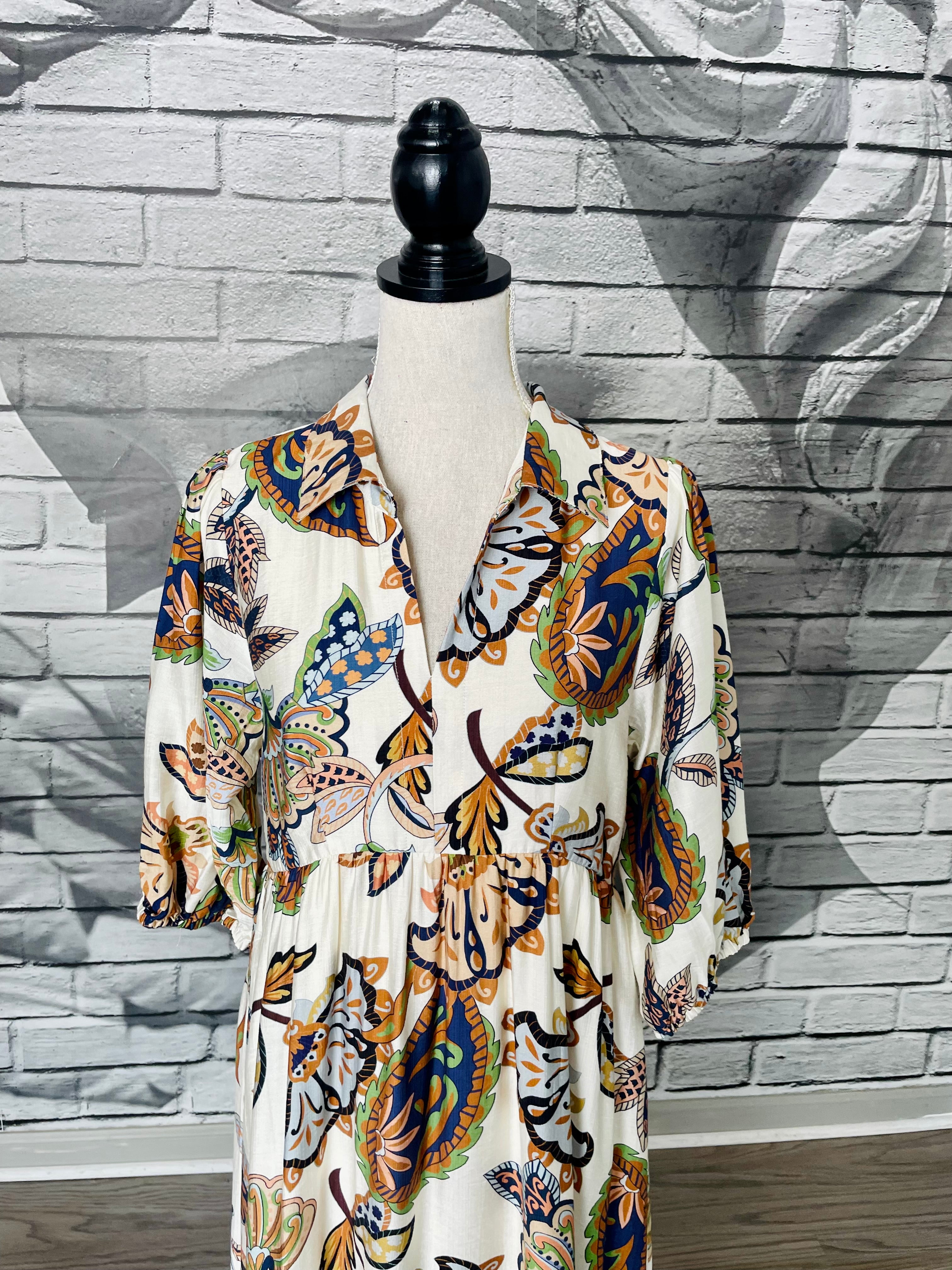 Gigianna Dress in Cream