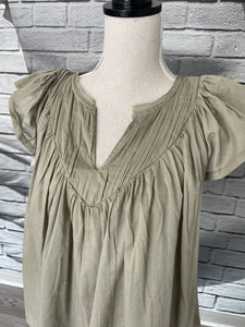 Harlow Cotton Blouse in Natural