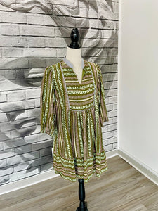 Loren Dress in Forest