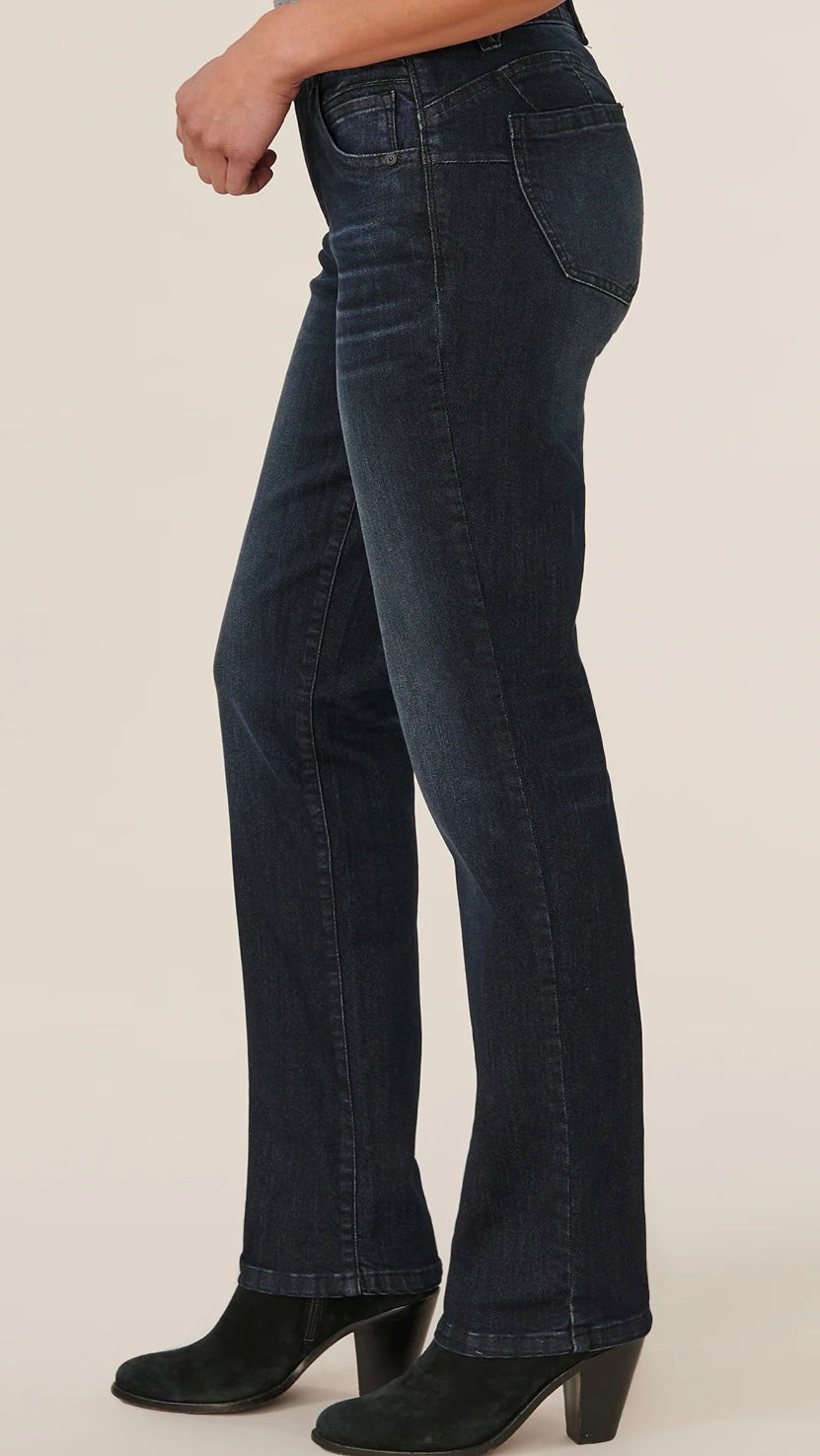 Democracy "Ab"solution Dark Indigo Artisanal Straight Leg Jeans