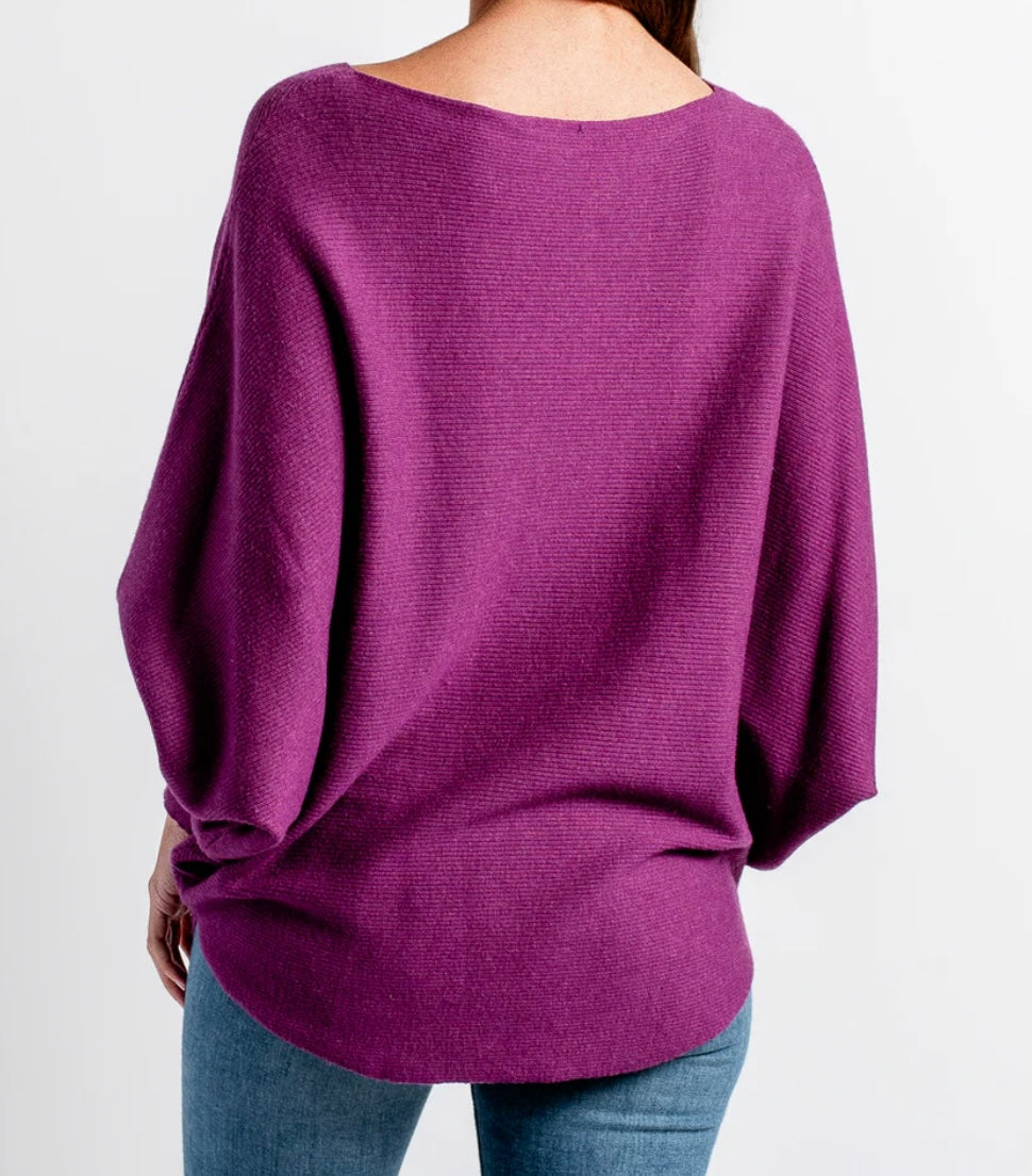 Essential Sweater in Purple Magic