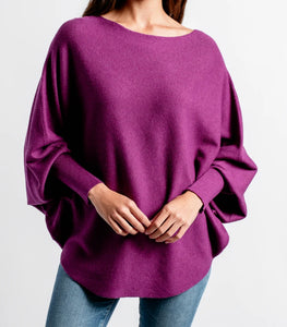 Essential Sweater in Purple Magic