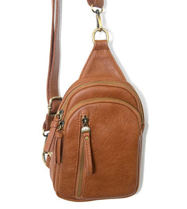 Vanetta Sling Bag in Cognac
