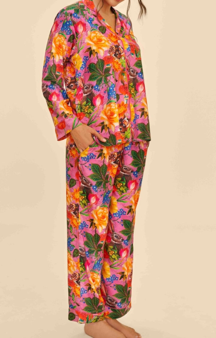 Lilac Whimsical Woodland Pajamas