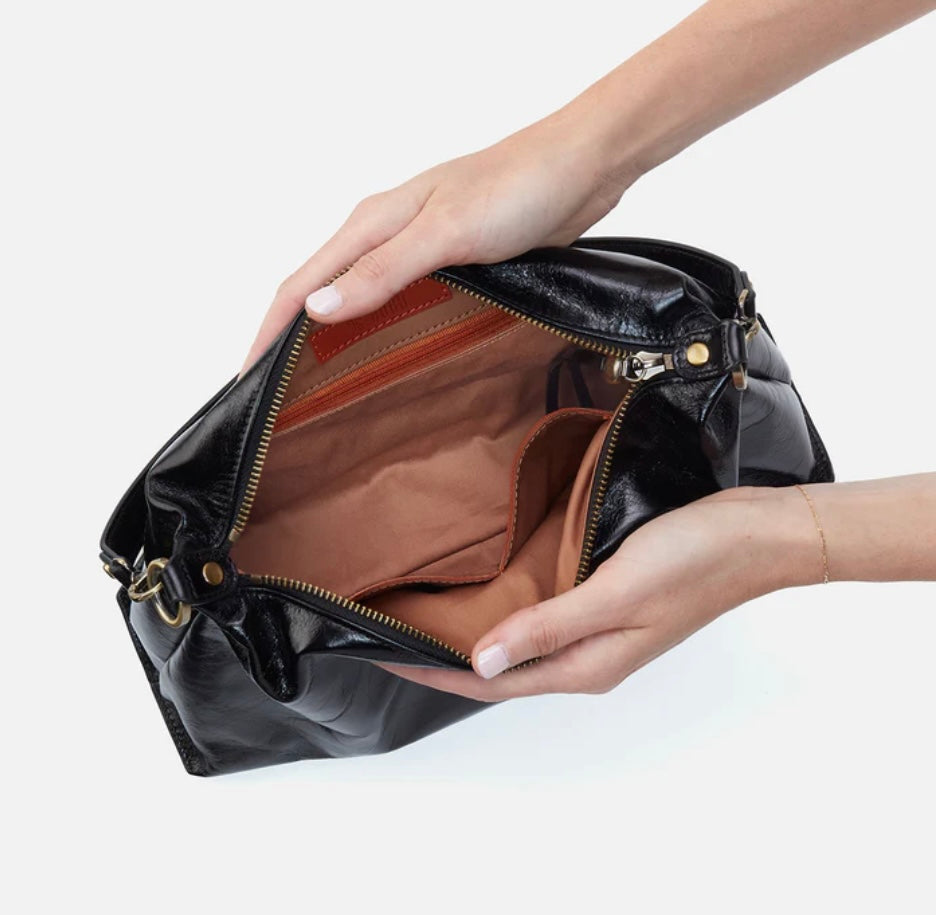 Avon Hobo Shoulder Bag in Black