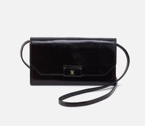 Remy Hobo Wallet Crossbody in Black