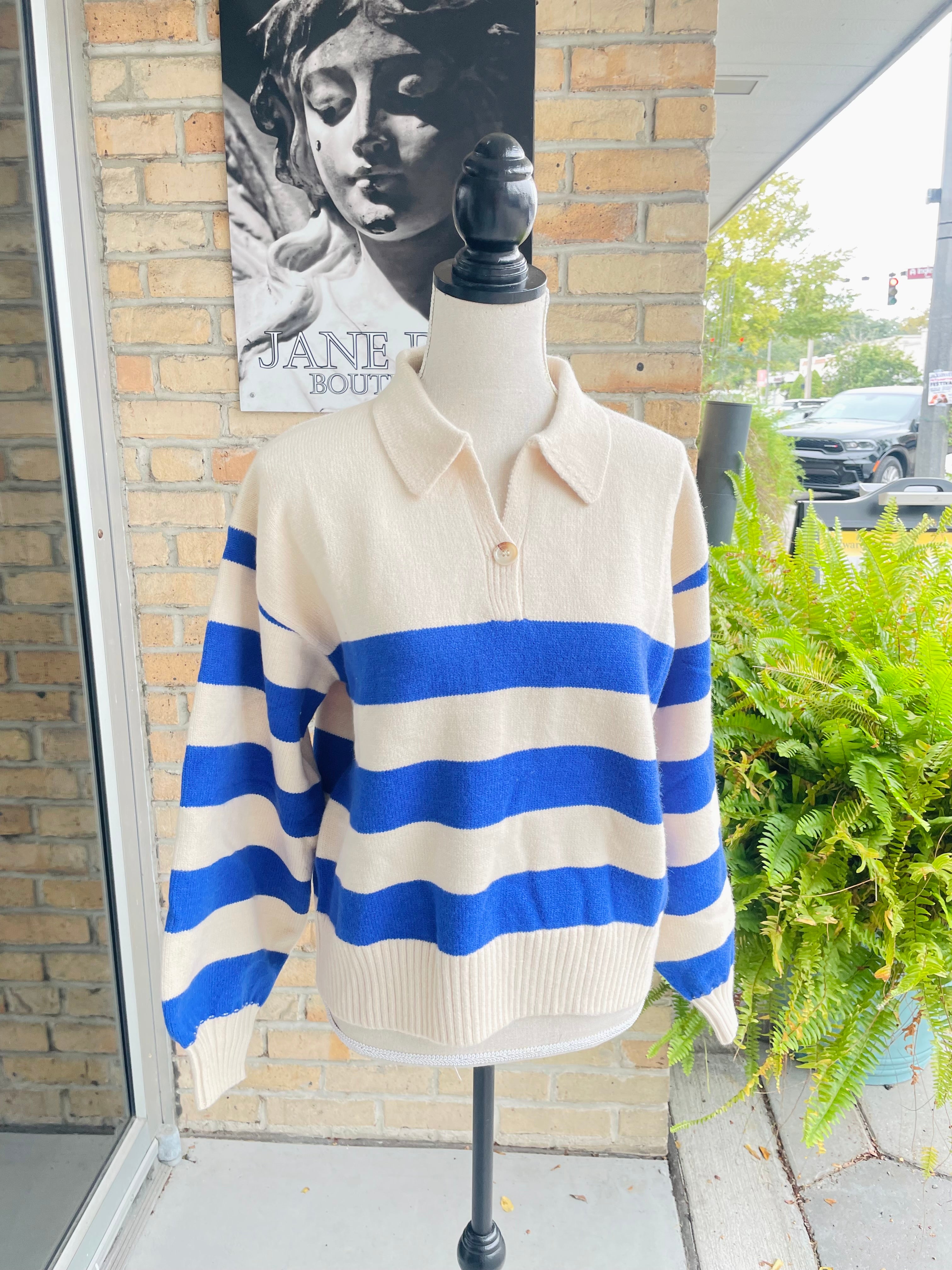 Carter Striped Pullover