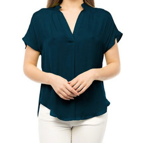 Lauren Blouse in Deep Lake