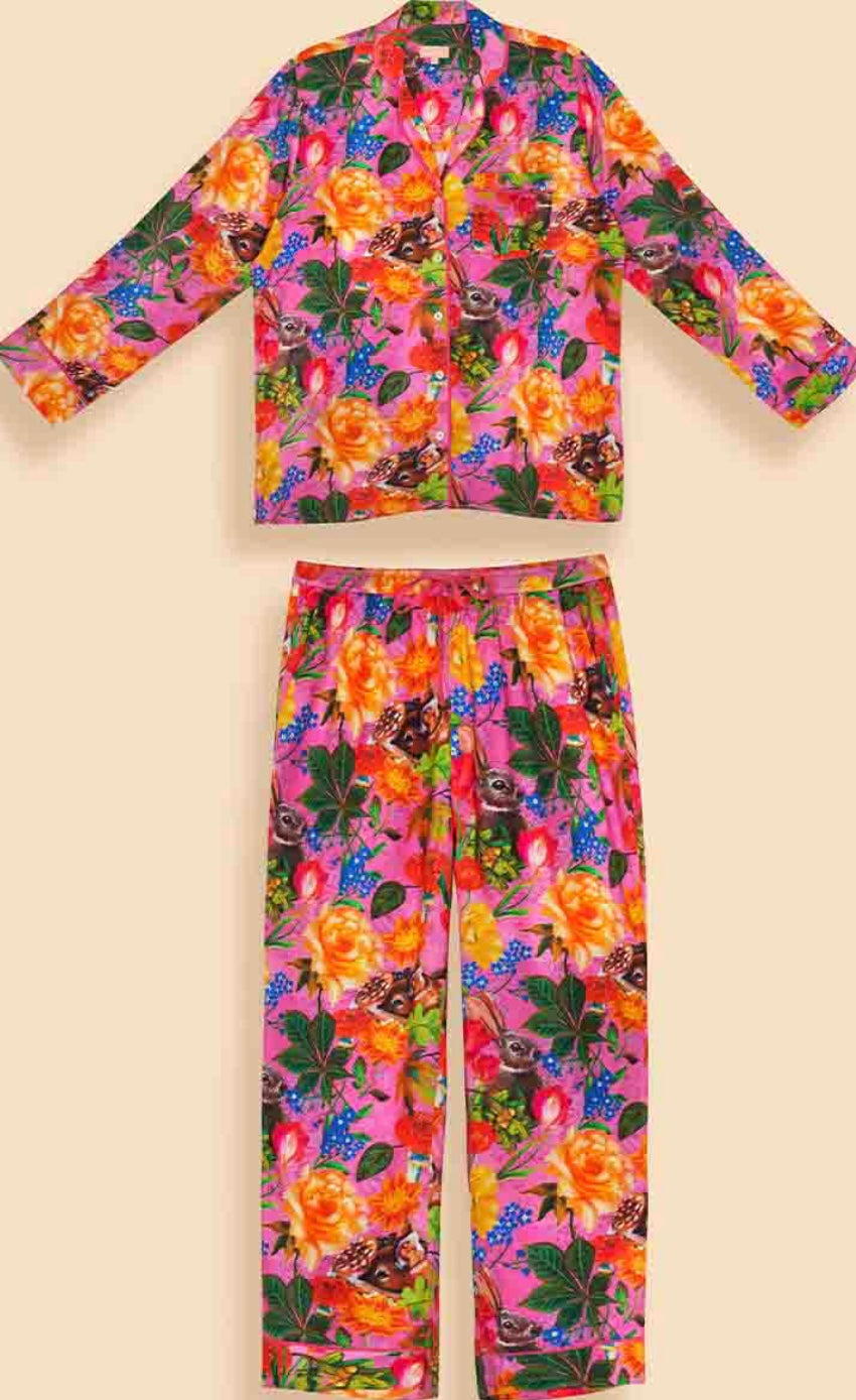 Lilac Whimsical Woodland Pajamas