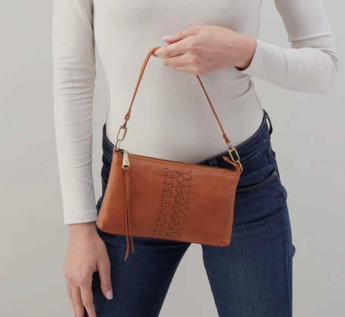 Darcy Hobo Crossbody in Harvest Wheat Washed Leather