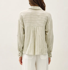 Lana Blouse in Sage
