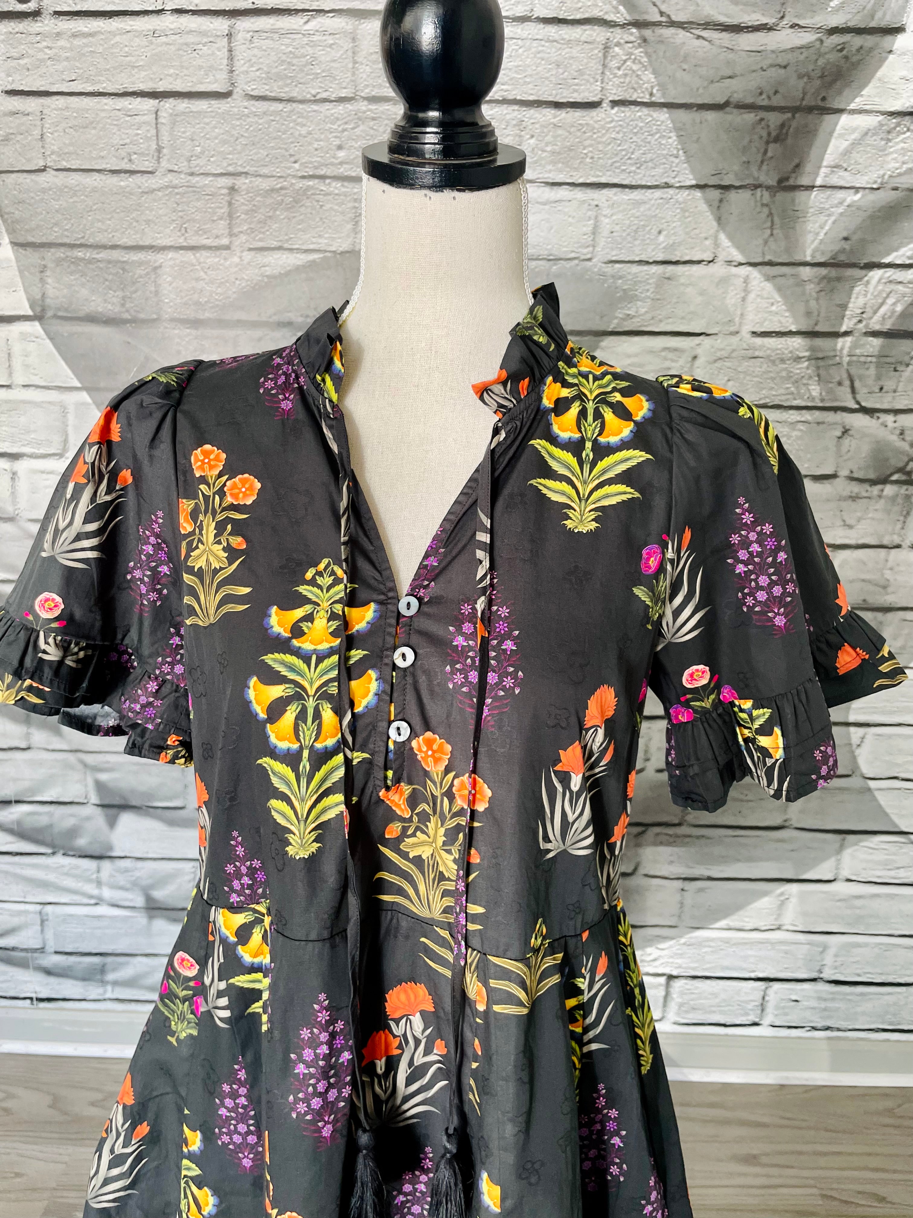 Amelia Dress in Black