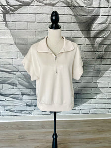 Sarah Zip Pull Over