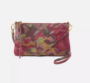 Darcy Hobo Convertible Crossbody in Abstract Foliage