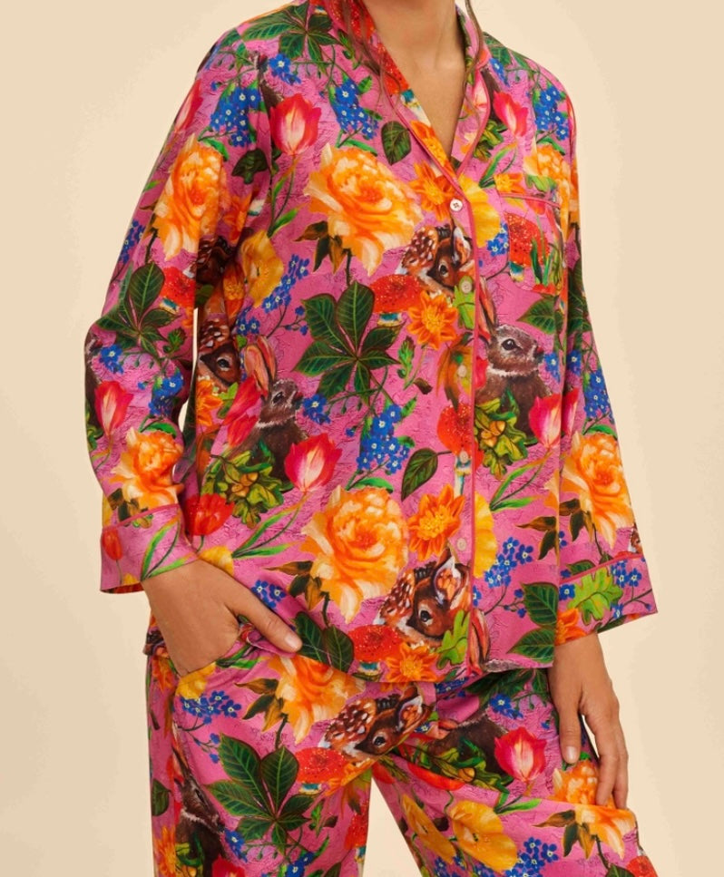 Lilac Whimsical Woodland Pajamas