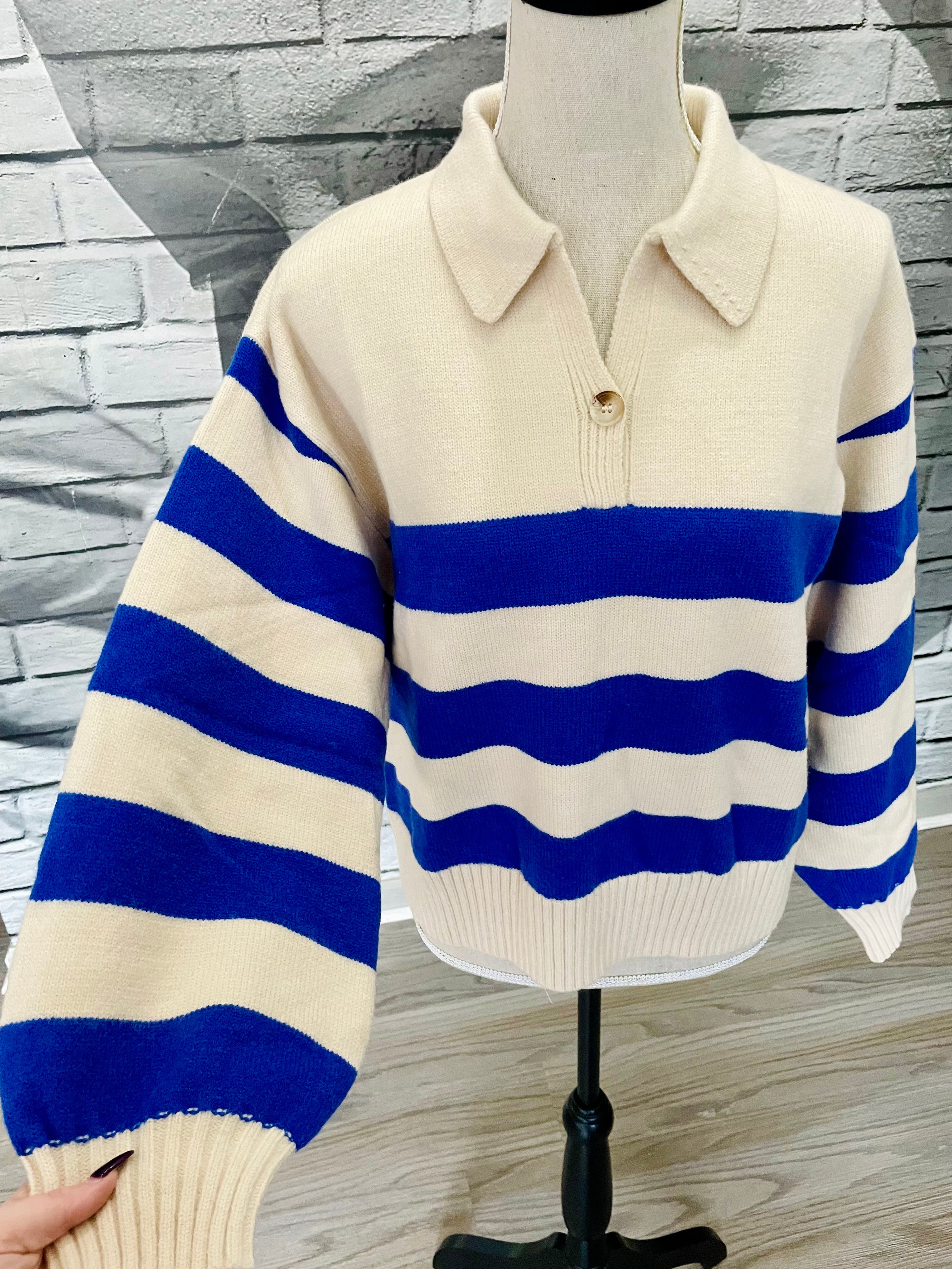 Carter Striped Pullover