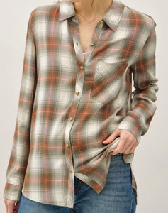 Taylor Plaid Blouse