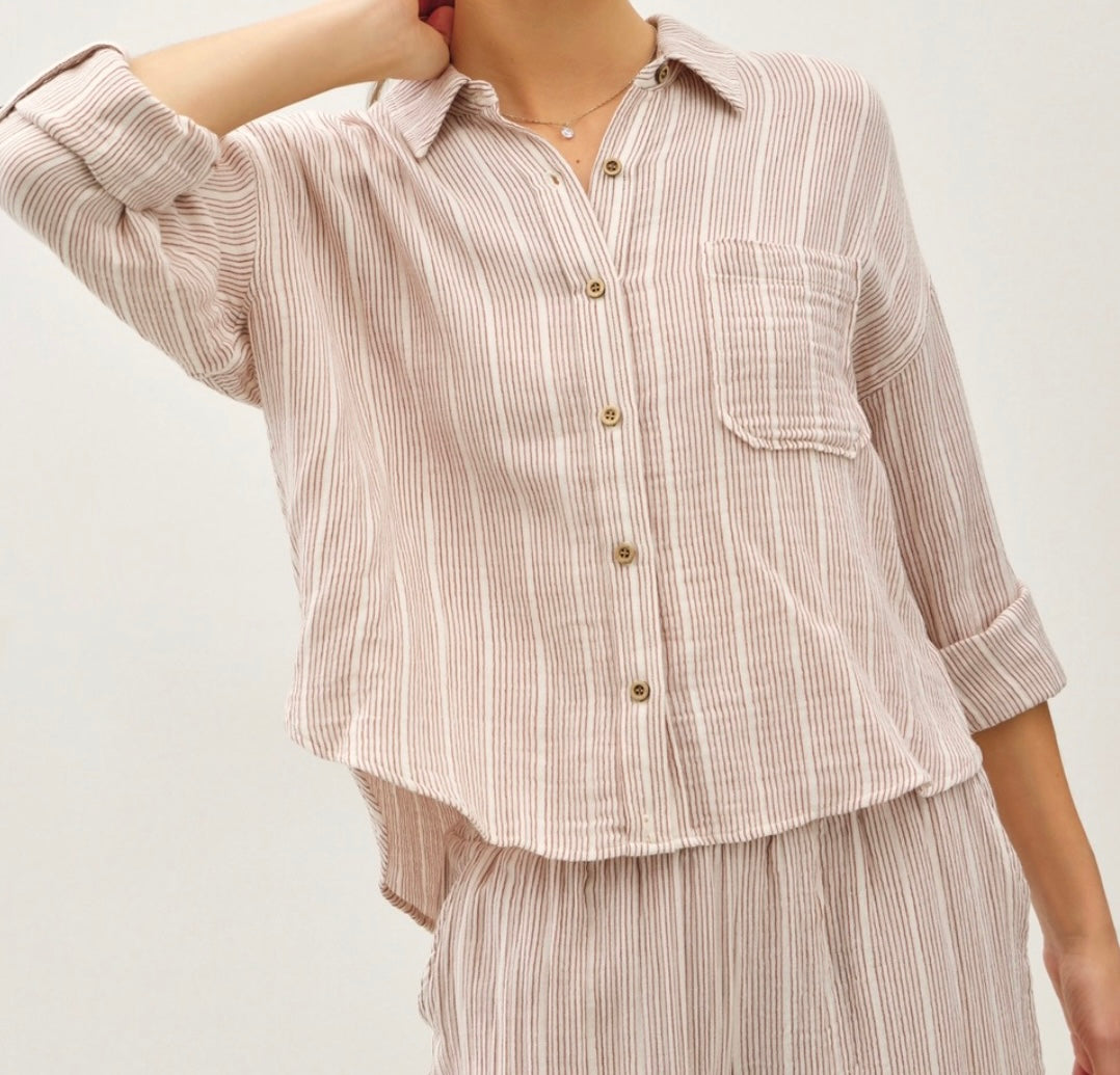 Lana Blouse in Natural