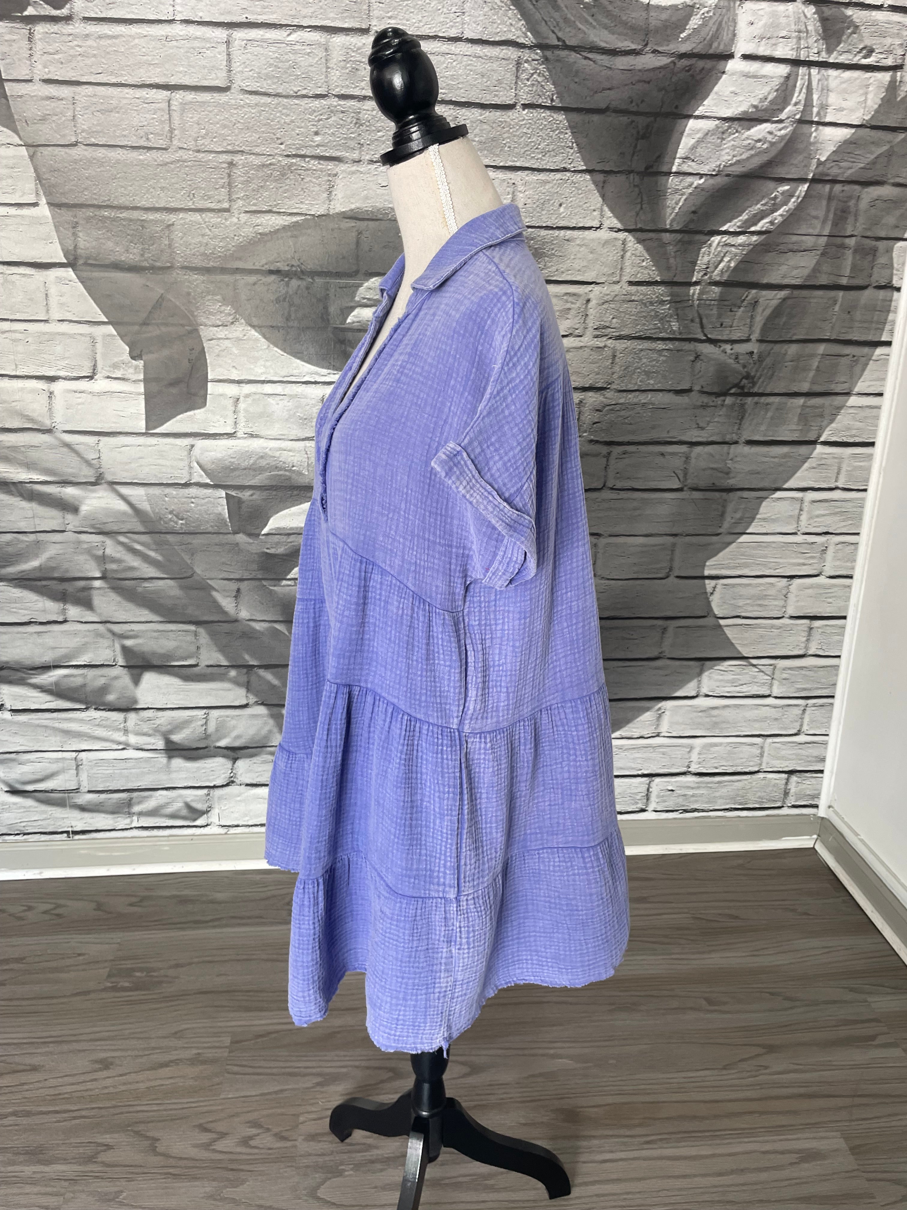 Connie Dress in Periwinkle