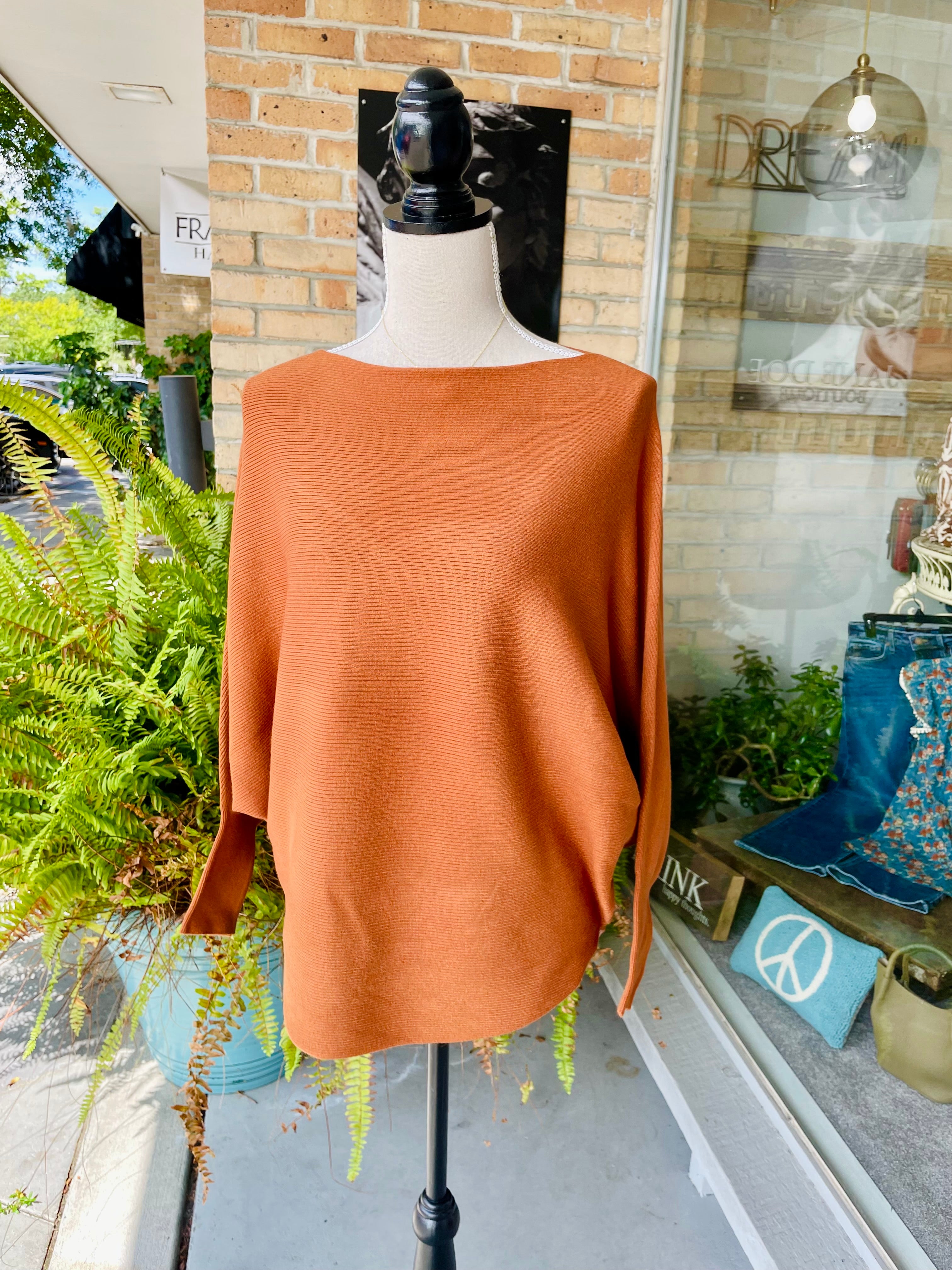 Essential Sweater in Auburn